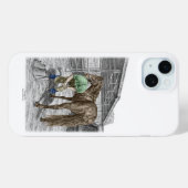 ファリア鍛冶屋トリミングホースホフ Case-Mate iPhoneケース (裏面 (横))