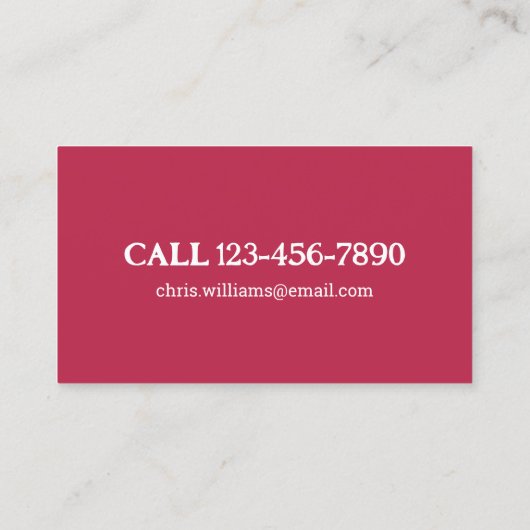 ファリア 名刺 (裏面)