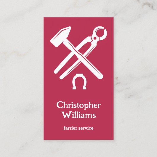 ファリア 名刺 (正面)