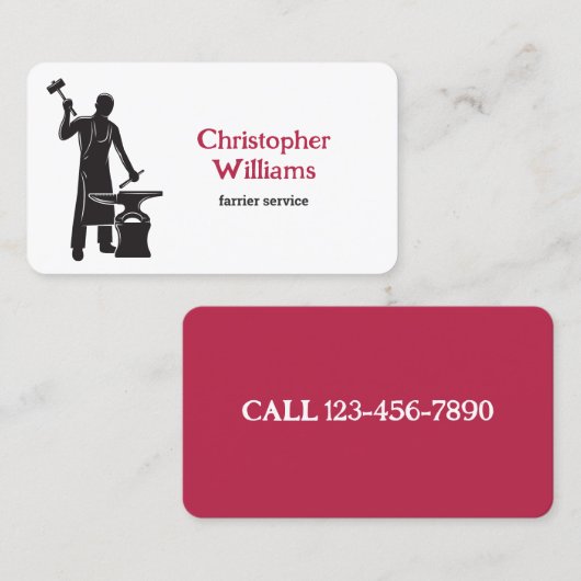 ファリア 名刺 (正面/裏面)