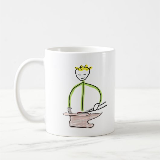 ファリエ・スティックマン コーヒーマグカップ (左)