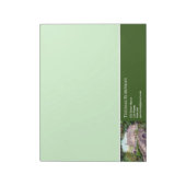 ファリダグリーンフィールドによる石橋の水彩画 ノートパッド (回転)