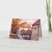 ファリダグリーンフィー絵画ルドのウォーターミルウォーターカラー カード (正面)