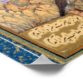 ファリッド・アル・ディン「アタール鳥のコンコース ポスター (角)