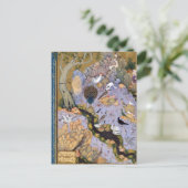 ファリド・アル・ディン『鳥のコンコースをアタール』 ポストカード (スタンド正面)