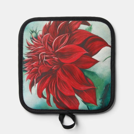 ファリーで赤 鍋敷き (正面)