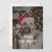 ファリー＆ブライトなルーラルファミリークリスマスカード シーズンカード (正面)