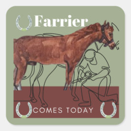 ファリ来ートゥデイ・スクエア・ステッカー スクエアシール