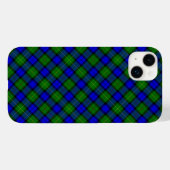 ファルカーソンタータンチェックブルーグリーンプライド Case-Mate iPhoneケース (裏面 (横))