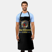 ファルカーソン氏バッジ エプロン (着用した状態)