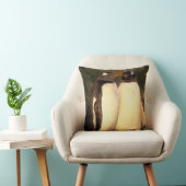 ファルクランズ諸島。Gentooペンギン。(火砕石) クッション (椅子)