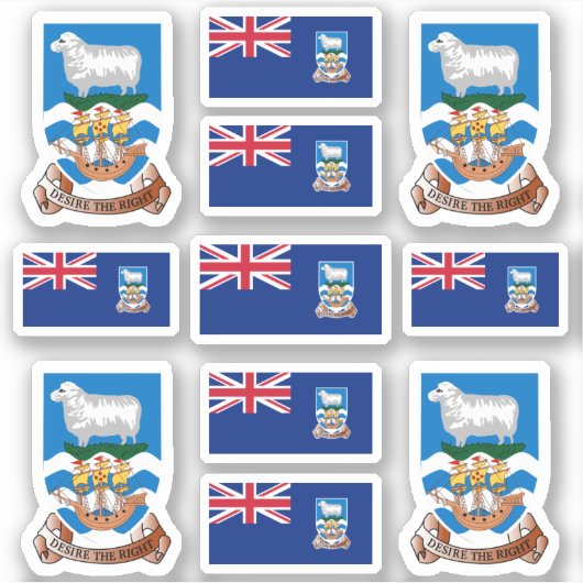 ファルクランダー州のシンボル/腕とフラグのコート シール (正面)