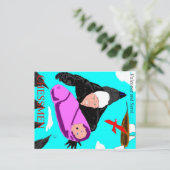 ファルコナーおよびセルシ葉書 ポストカード (スタンド正面)