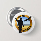 ファルコナーメダリオンラウンドボタン 缶バッジ (正面&裏面)