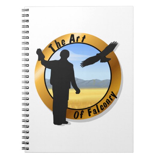 ファルコナーメダリオンラウンド ノートブック (正面)