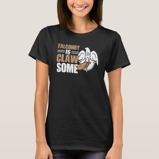 ファルコリーはCLAWsome Tシャツ (正面)