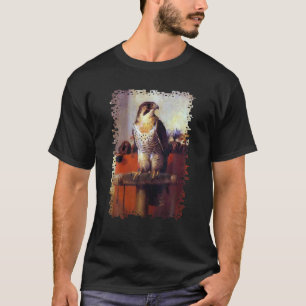 ファルコリーペレグリン《鳥》ハヤブサバーダーファルコナーメンズウーメ Tシャツ