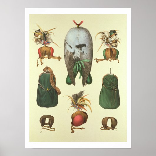 ファルコリー用装備「トライト・ド・フォコネリ」より ポスター (正面)