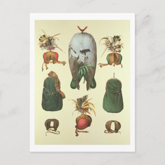 ファルコリー用装備「トライト・ド・フォコネリ」より ポストカード (正面)