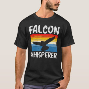 ファルコリー《鳥》ハヤブサウィスペラー狩りマスターファルコナー Tシャツ