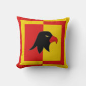 ファルコンクレポレースバッジのカントン装飾用クッション クッション (正面)