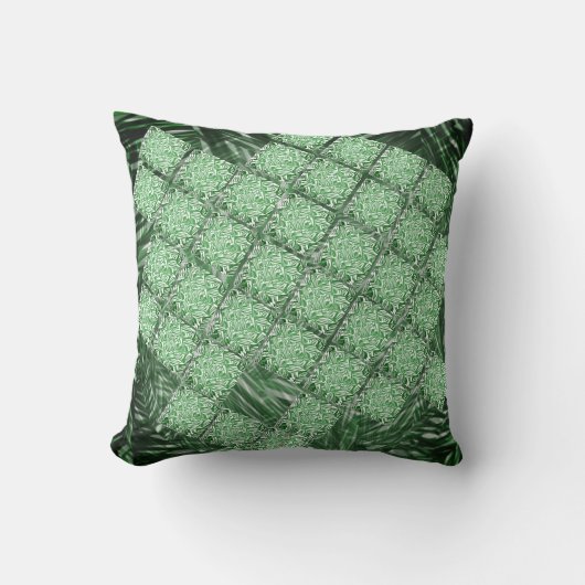 ファルサ・グラマe simulado de peas ceramia de parede クッション (正面)