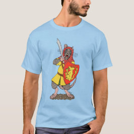 ファルシオンを持つ戦士ネズミ Tシャツ