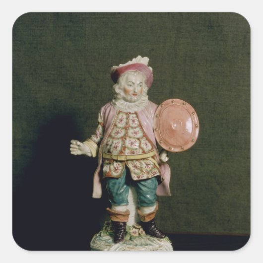 ファルスタッフのダービー姿 スクエアシール (正面)