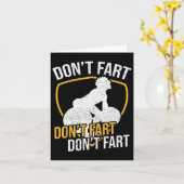 ファルトしないファルトしない重量挙げWorをファルトしない カード (黄色い花)