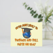 ファルトを売る ポストカード (スタンド正面)