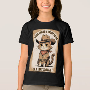 ファルトスミラおもしろいキャットティー真珠猫 トライブレンドTシャツ