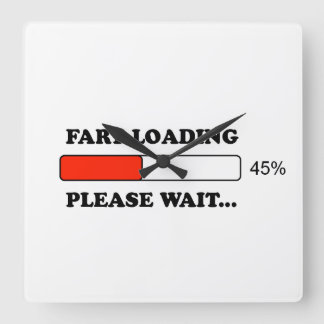 ファルト荷重 スクエア壁時計