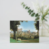 ファルネスローマオブジーン – バプティステカミーユコロー ポストカード (スタンド正面)