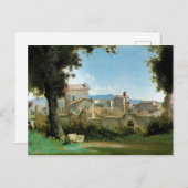 ファルネスローマオブジーン – バプティステカミーユコロー ポストカード (正面/裏面)