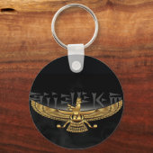 ファルバハル金ゴールド キーホルダー (正面)