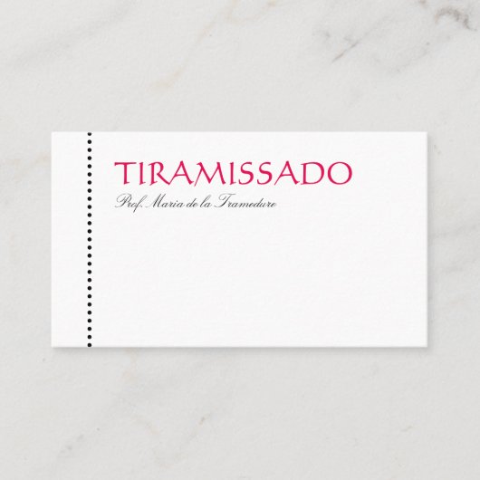 ファルベ・ウント・リニー 名刺 (正面)