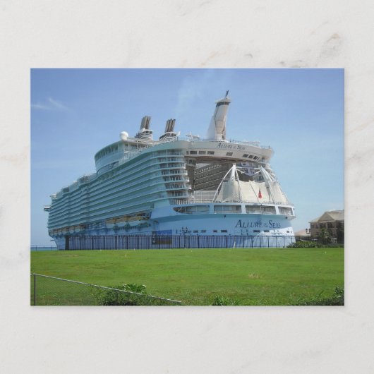 ファルマウスクルーズシップ埠頭 ポストカード (正面)