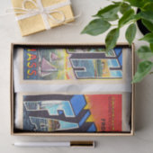 ファルマウスケープコッドマサチューセッツヴィンテージ葉書 薄葉紙 (ギフト)