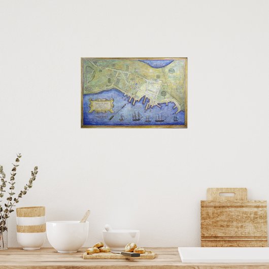 ファルマス1775 ポスター (キッチン)