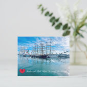 ファルマス・トールシップス・フェスティバル　コーンウォール　写真 ポストカード (スタンド正面)