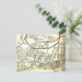 ファルマス、MAヴィンテージマップ ポストカード (スタンド正面)