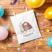 ファルミヤード納屋周囲の庭ファームアニマルズバースデーパーティー フェイバーバッグ