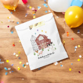 ファルミヤード納屋周囲の庭ファームアニマルズバースデーパーティー フェイバーバッグ