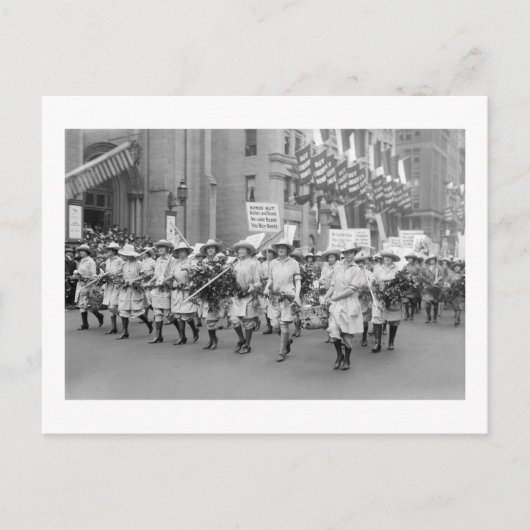 ファルメレットがWW1債を売る1910年代 ポストカード (正面)