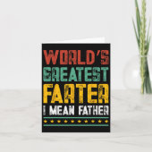ファル素晴らしターIは父の父の日パパファン カード (正面)