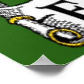 ファレルコートオブアームズプリント ポスター (角)