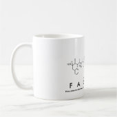 ファレルペプチド名mug コーヒーマグカップ (左)