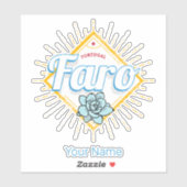 ファロアルガルヴポルトガルレトロ多肉食ヴィンテージ シール (シート)