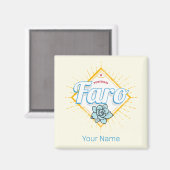 ファロアルガルヴポルトガルレトロ多肉食ヴィンテージ マグネット (正面/裏面)