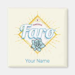 ファロアルガルヴポルトガルレトロ多肉食ヴィンテージ マグネット